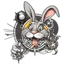 bugs bunny tattoo design idea