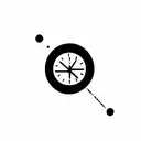 latitude and longitude  tattoo design idea