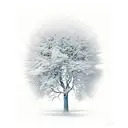 trees montaign forarm  tattoo design idea