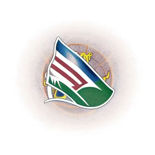 Maracanã stadium filled with passionate Fluminense fans tattoo design idea