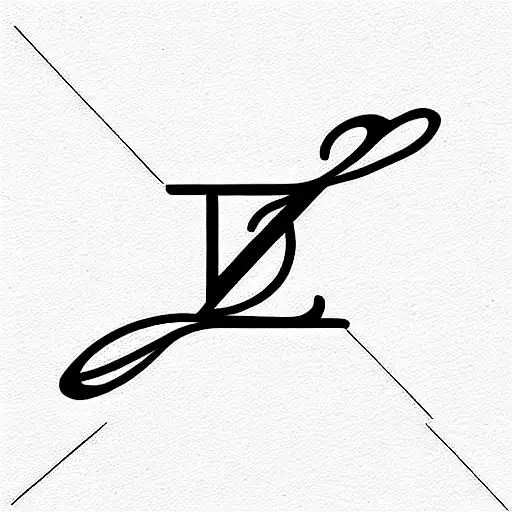 stacked letteres of S, A , R ,N and Y tattoo design idea