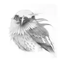 itachi uchiha with crow tattoo design idea