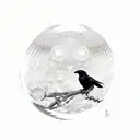 itachi uchiha with crow tattoo design idea