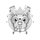 BMO from adventure time tattoo design idea