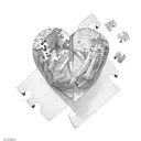 heart with puzzle pieces  tattoo design idea