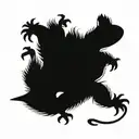 leopard gecko tattoo design idea