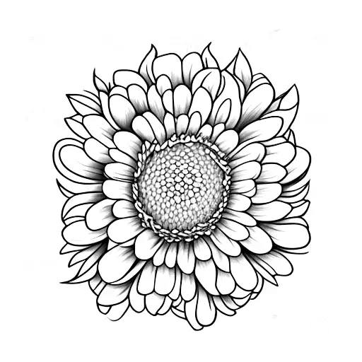 Evelyn name with crysanthemum flower tattoo design idea