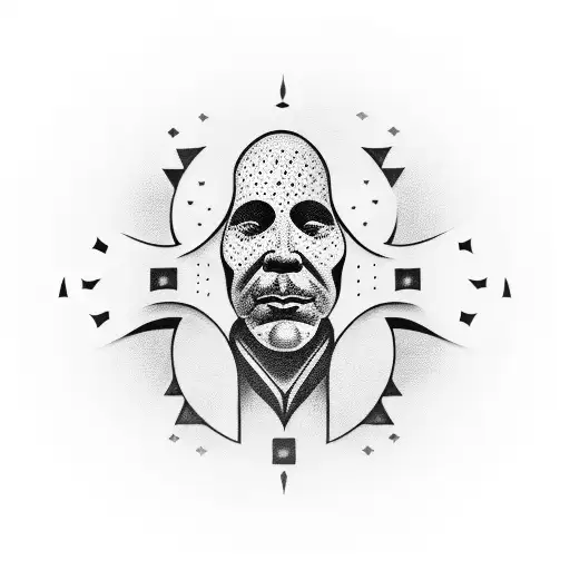 loving memory of father tattoo design idea