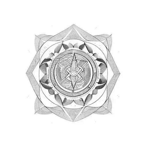 loving memory of father tattoo design idea