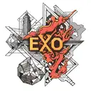 kpop EXO tattoo design idea