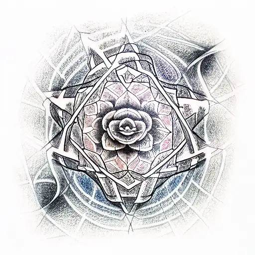 neural network tattoo design idea