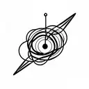 neural network, futuristic tattoo design idea