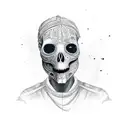 skater mummy tattoo design idea