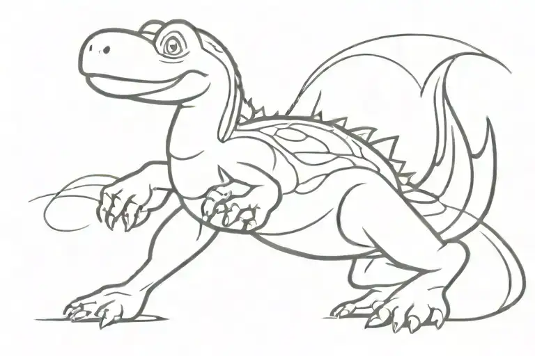 yoshi tattoo design idea