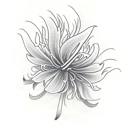 Free Lily Tattoo Black And White, Download Free Lily Tattoo Black And White  png images, Free ClipArts on Clipart Library