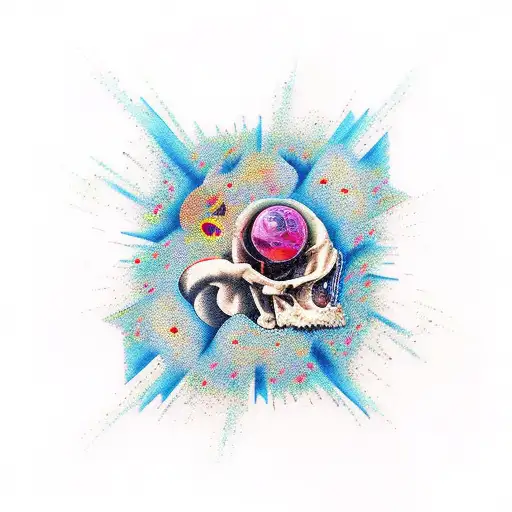 Gluttony tattoo design idea