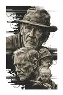 Can you do one about losing your father at a young age and not having that connection but still missing/ love them tattoo design idea