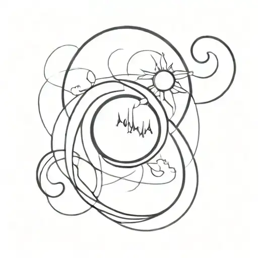 darkness transitioning into light tattoo design idea