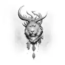  baco exu do blues tattoo design idea