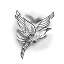 mockingbird tattoo design idea