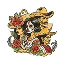 mexican family matching tattoos  tattoo design idea