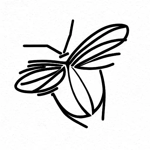 volleyball moth crayon  tattoo design idea
