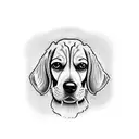 Beagle tattoo design idea