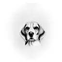 Beagle tattoo design idea