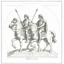 Castor and Pollux tattoo design idea