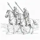 Castor and Pollux tattoo design idea