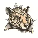 Tapir, capuchin monkey, squirlmonkey, wollymonkey  tattoo design idea