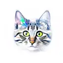 Schrodinger's cat tattoo design idea