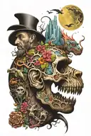 evolution tattoo design idea