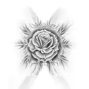 Isaiah 43:2 tattoo design idea