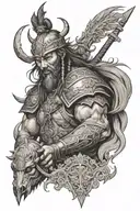 Attila the hun tattoo design idea