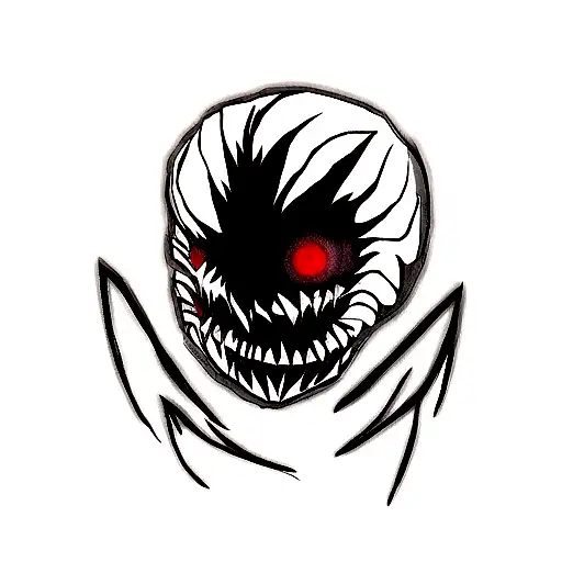 symbiote Kaneki Ken tattoo design idea
