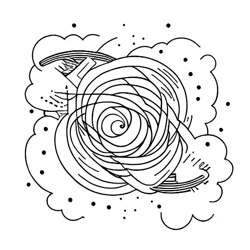 heaven and desire tattoo design idea