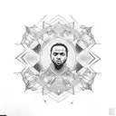 kendrick lamar album tattoo design idea