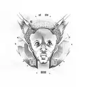 kendrick lamar album tattoo design idea