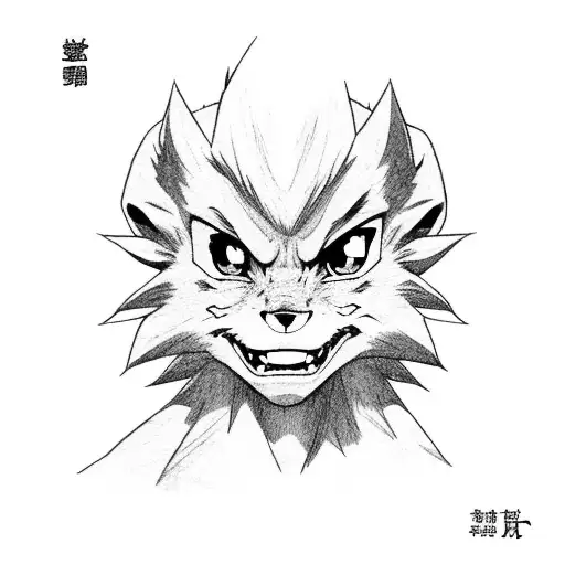 Gon from Hunter x Hunter tattoo design idea