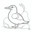 pato tattoo design idea