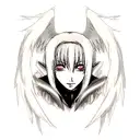 Seraphinr Lol Dark tattoo design idea