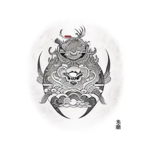 BT Sapar in modern font tattoo design idea