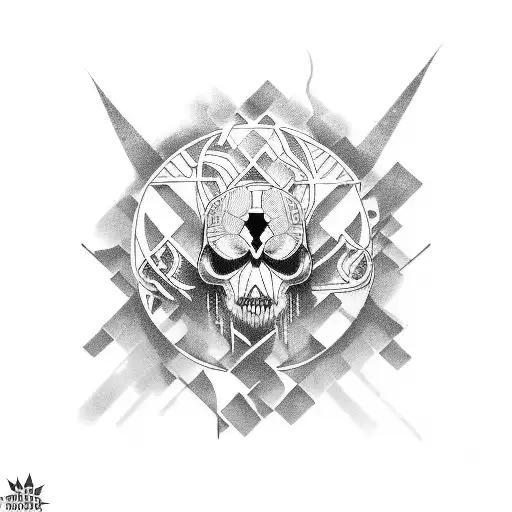 nu metal, grunge, reggae  tattoo design idea