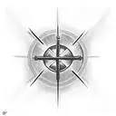 Christian Cross with "By Grace Through Faith" incorporated into it and maximum 1 inch.  tattoo design idea