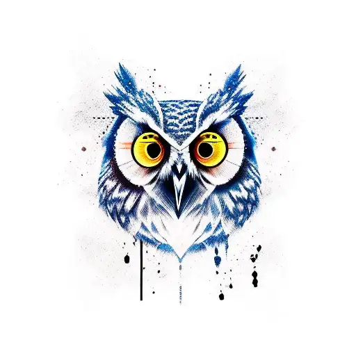 Curry, Messi, Guitar, Owl tattoo design idea