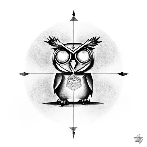 Curry, Messi, Salesforce, Guitar, Rubik Cube, Owl tattoo design idea