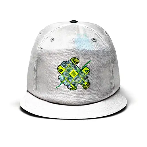 skull and cross bones with the Irish flag hat tattoo design idea