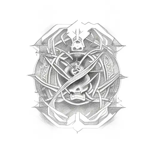 tatto representing 3 brothers tattoo design idea