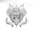 tatto representing 3 brothers tattoo design idea